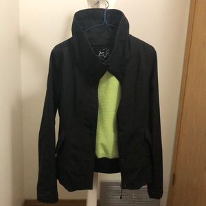 Black soft shell jacket